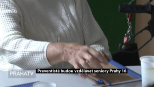 Preventisté budou vzdělávat seniory Prahy 16
