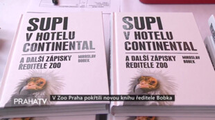 V Zoo Praha pokřtili novou knihu ředitele Bobka