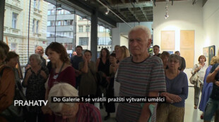 Do Galerie 1 se vrátili pražští výtvarní umělci