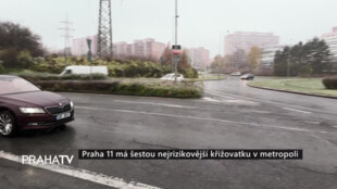 Praha 11 má šestou nejrizikovější křižovatku v metropoli