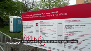 Ulice Hornokrčská bude až do května zcela uzavřena