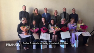Praha 2 ocenila učitelky z mateřských škol